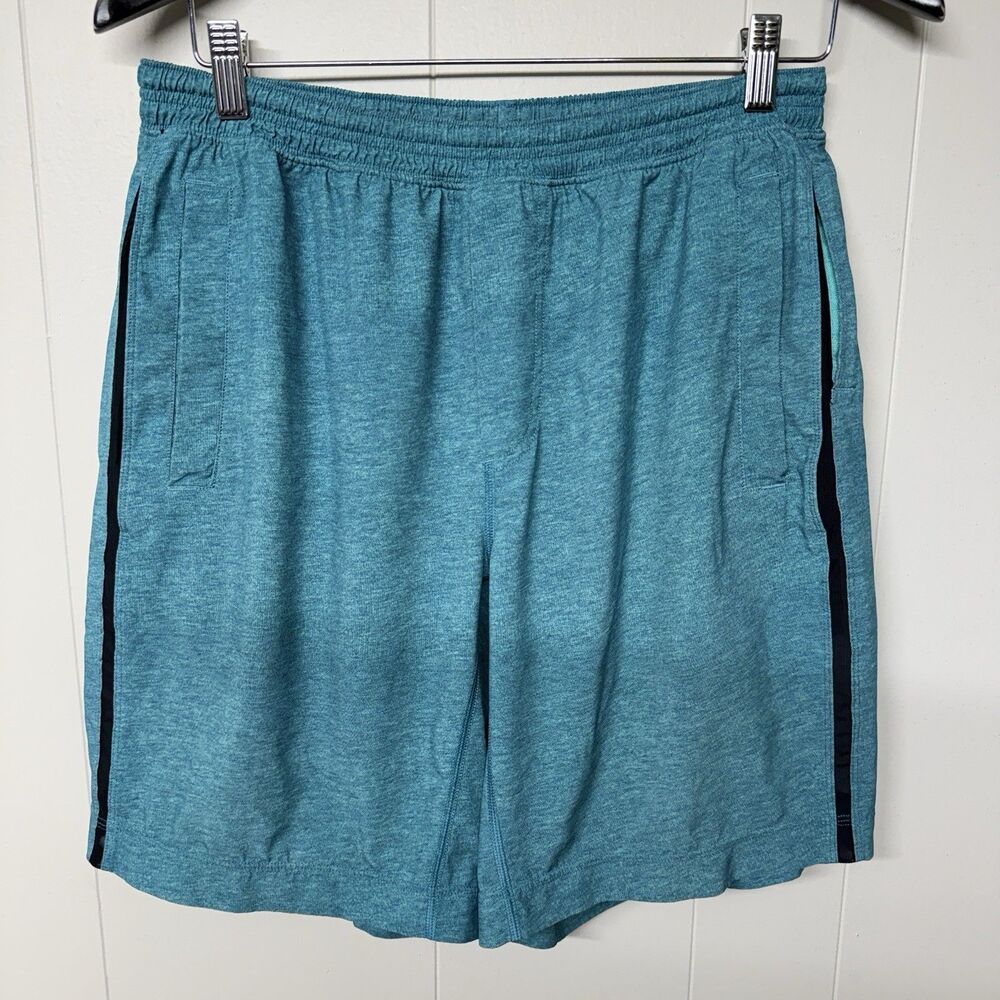 Lululemon Shorts Teal Green 9’ Lined Pace Breaker Athletic Gym Workout Men L